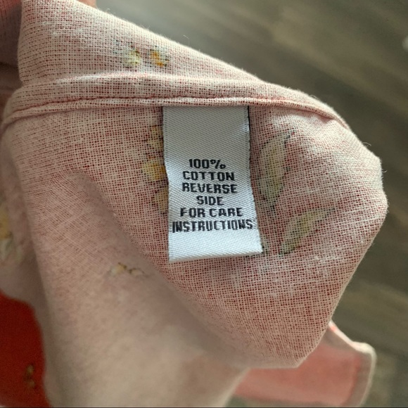 Ann Mashburn red floral skirt size XS - Picture 8 of 9